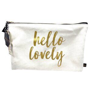 COSMETIC BAG - HELLO LOVELY - BRAND NEW Foot Cream and Socks 75h